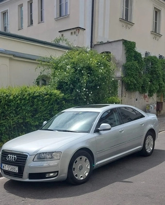 Audi A8 cena 65805 przebieg: 140300, rok produkcji 2009 z Warszawa małe 211